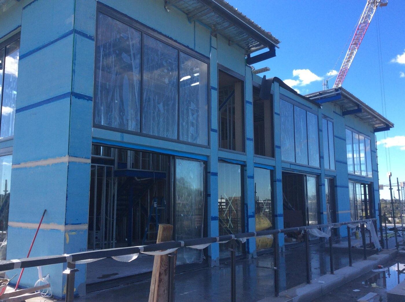external wall cladding installation Sydney commercial construction — Sword Sky Pty Ltd