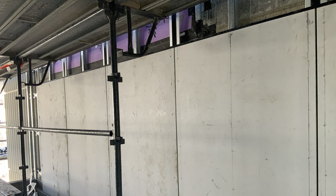 external fibre cement cladding installation Sydney — Sword Sky