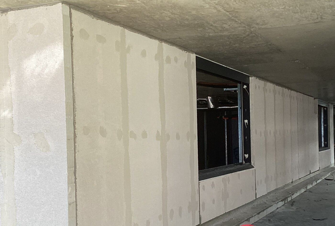 Hebel wall system installation Sydney licensed commercial contractor — Sword Sky