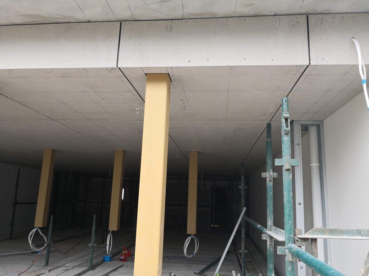 plasterboard sheeting installation Sydney commercial fit-out — Sword Sky