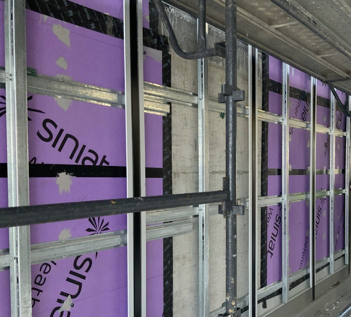Steel stud framing